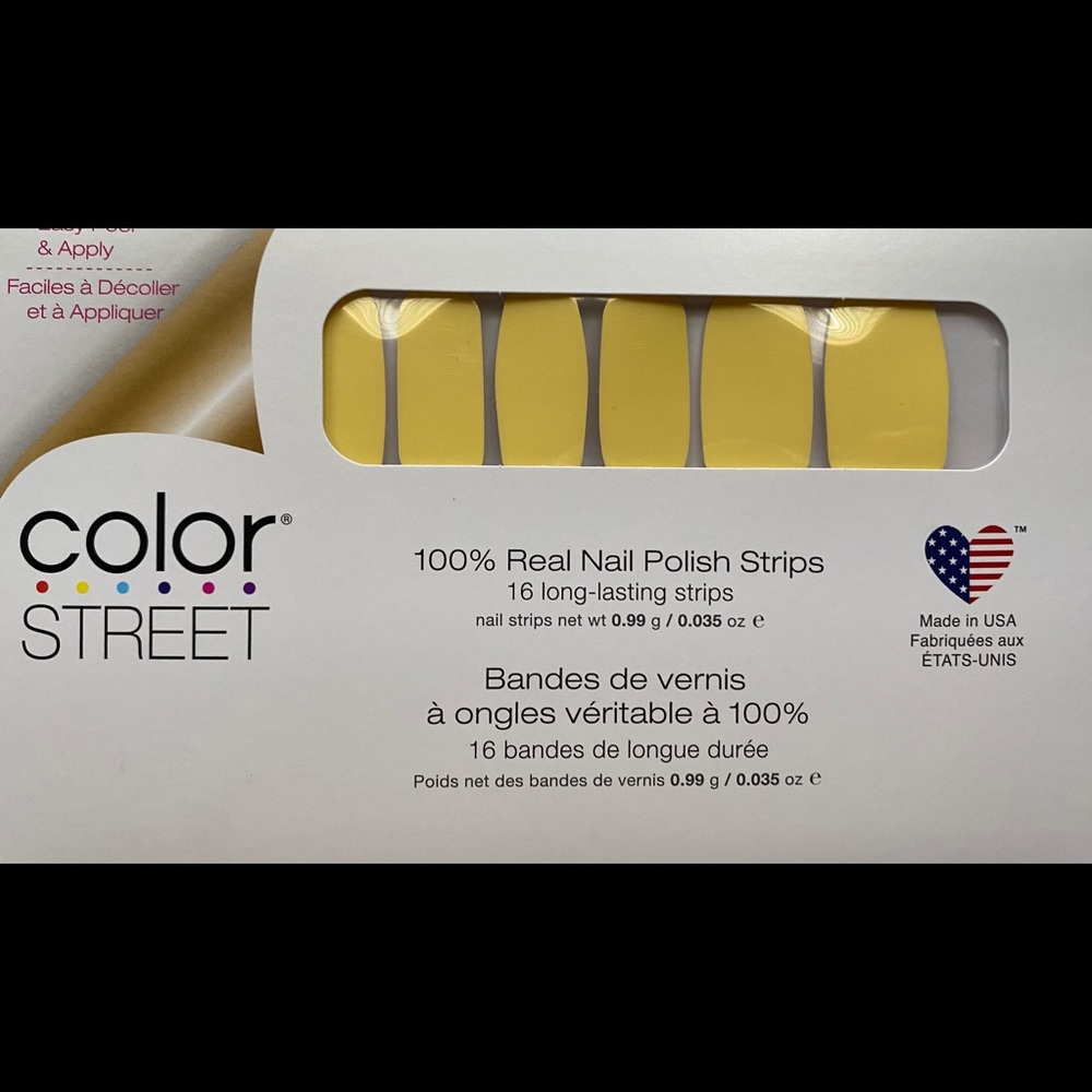Color Street Belgian Buttercup